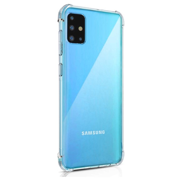Samsung Galaxy A71 CaseUp Titan Crystal Şeffaf Kılıf 2